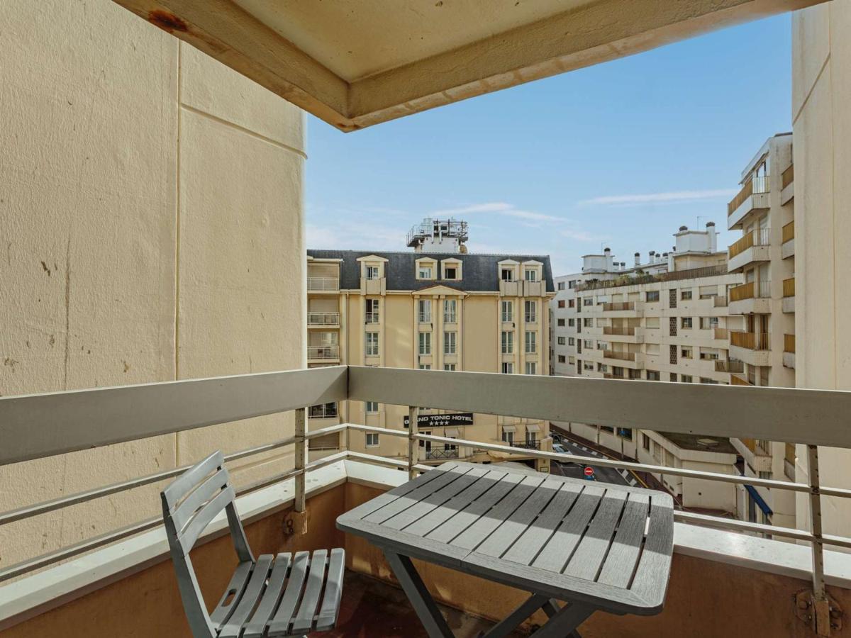 Studio Front De Mer Avec Piscine Et Balcon A Biarritz - Fr-1-3-412 Exteriör bild