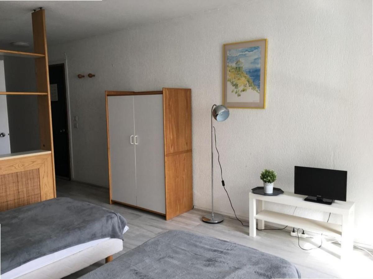 Studio Front De Mer Avec Piscine Et Balcon A Biarritz - Fr-1-3-412 Exteriör bild